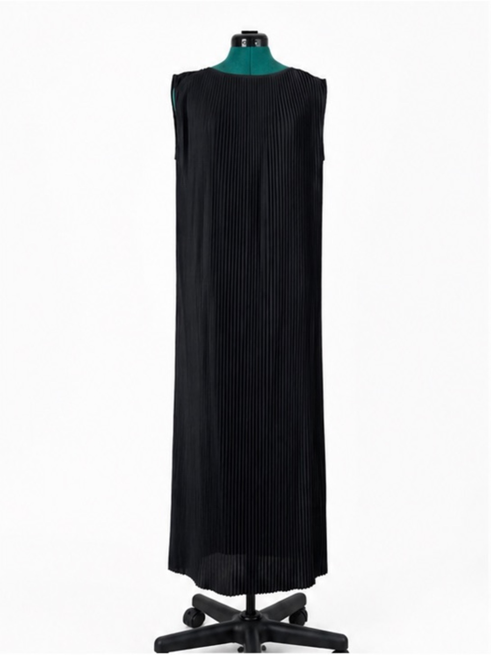 COS Black Pleated Maxi Dress